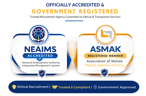 security guards working in Kenya